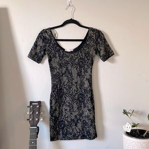 🔹3/$20 Forever 21 | Floral Deco Bodycon Mini